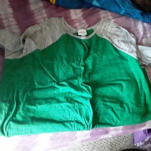 Green LuLaRoe Irma Top